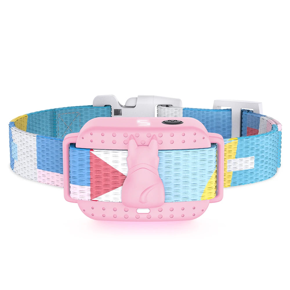 Dog Anti-barking Device Stop Dog Barking Personalized Colorful Dog training collar Wireless Training Equipment E-Collar 40% off