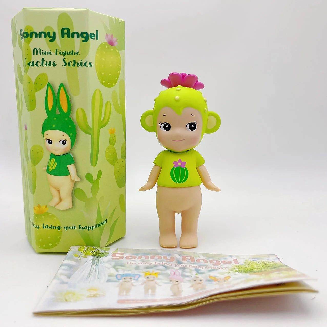 Sonny Angel Mini Figuhe Cactus Series Mysterious Surprise Blind Box Tide Play Toy Doll Lucky Mascot Hand-Made Christmas Gifts