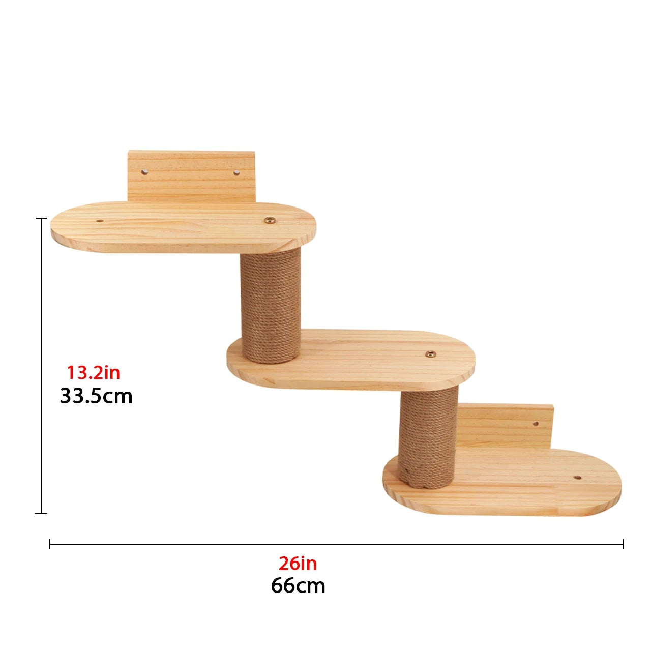 Cat Climbing Shelves Wall Mounted Cat Tree Tower Scratching Posts Hammock Hiding House Perches Ladder Cats Gym Pet Supplies Toy