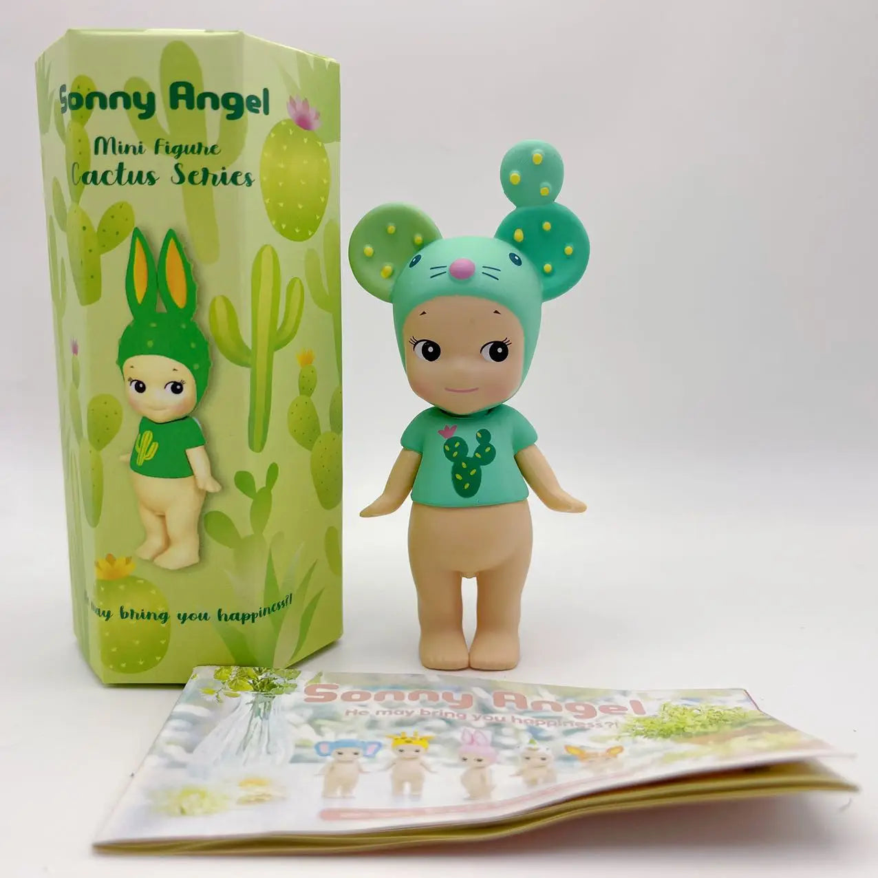 Sonny Angel Mini Figuhe Cactus Series Mysterious Surprise Blind Box Tide Play Toy Doll Lucky Mascot Hand-Made Christmas Gifts