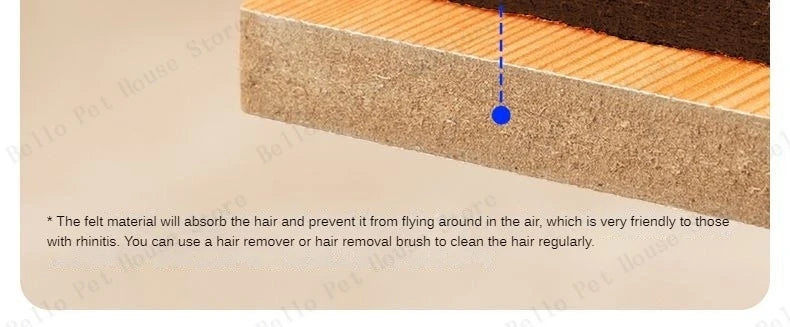 Multi-layer Tree Stump Cat Climbing Frame Small Sisal Bucket Felt Cat Nest Scratch-resistant Sisal Cat Tree Pet Toys
