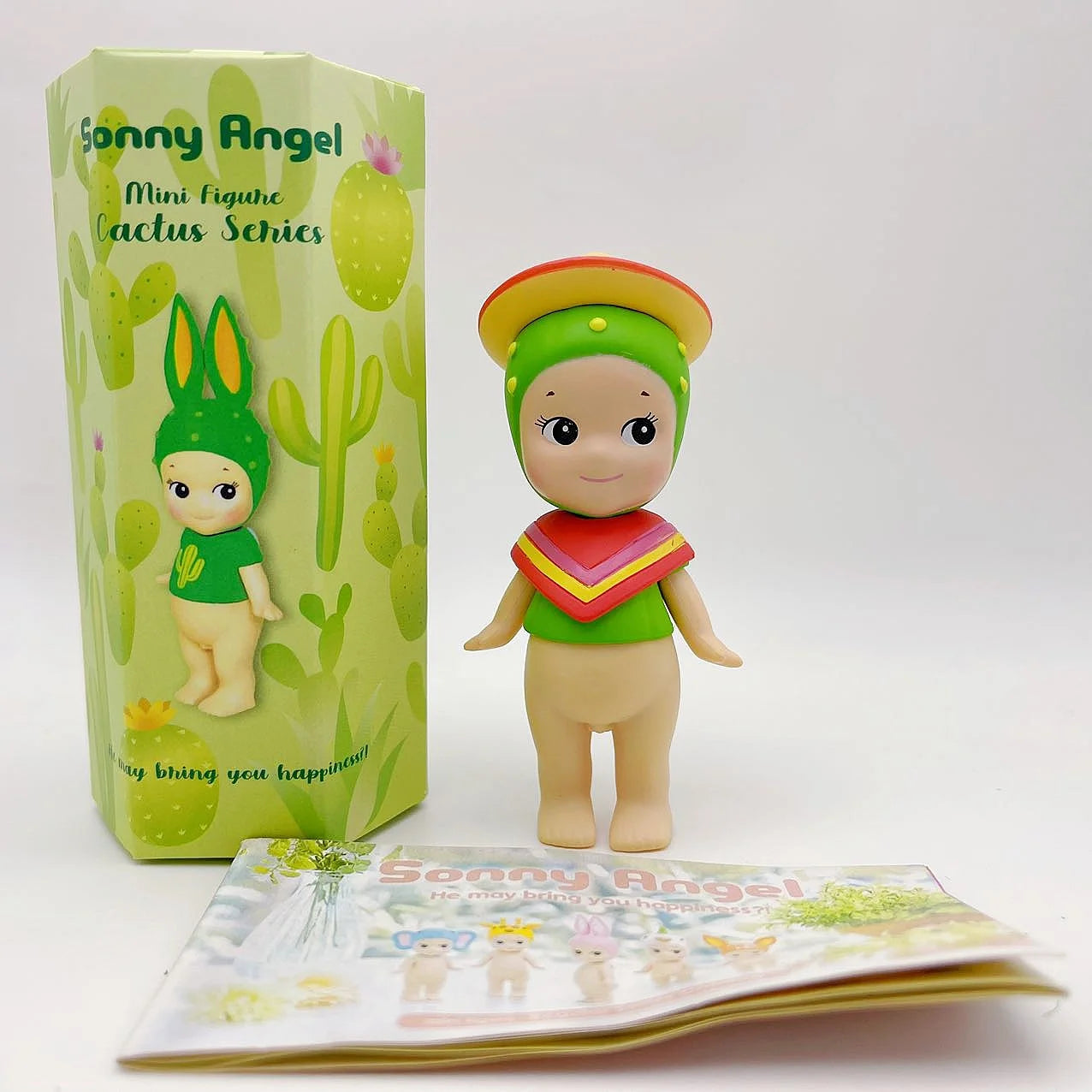Sonny Angel Mini Figuhe Cactus Series Mysterious Surprise Blind Box Tide Play Toy Doll Lucky Mascot Hand-Made Christmas Gifts