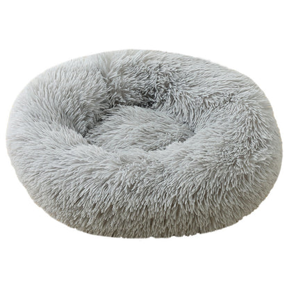 Small to medium-sized circular pet beds
