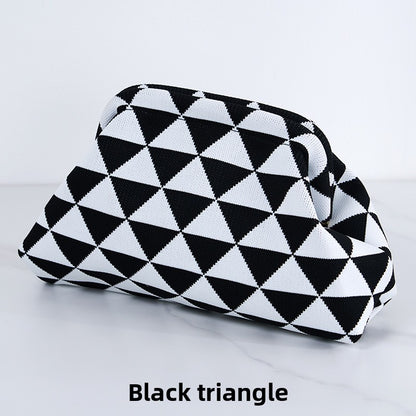 Ladies' striped beach bag