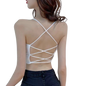 A small vest wraps around the chest for summer