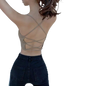 A small vest wraps around the chest for summer