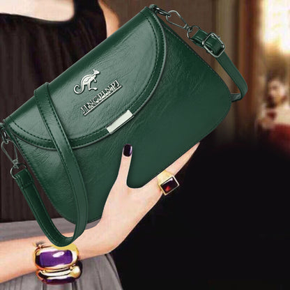 Women's Elegant PU Small Square Crossbody Bag