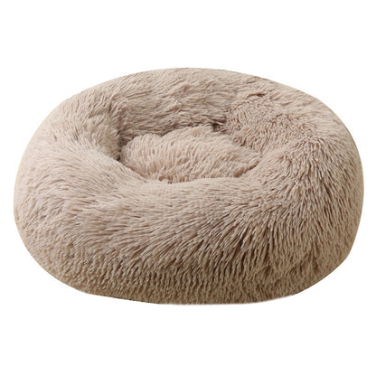 Small to medium-sized circular pet beds