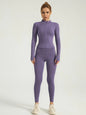 Solid-color yoga wear set