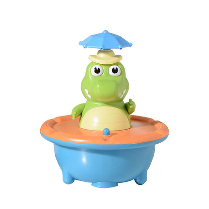 Children's Electric Lighted  Playing In Water Spray Ball