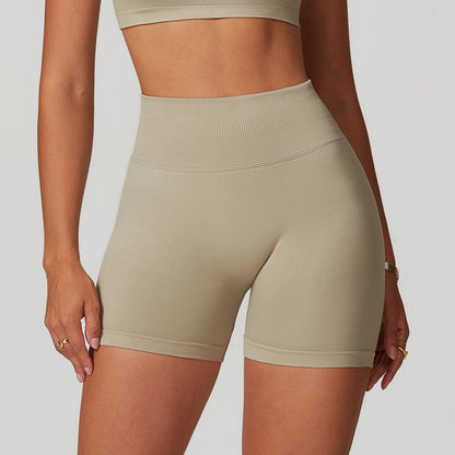 Seamless High Waist Yoga Shorts for Women