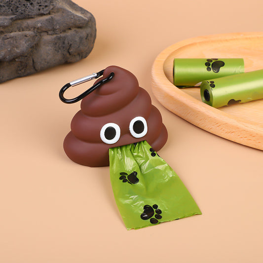 Poop Bags for Dogs & Cats and Portable Pet Waste Bag Box