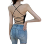 A small vest wraps around the chest for summer