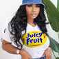Letter Print Crew Neck T-Shirt, Casual Short Sleeve T-Shirt For Spring & Summer, Women's Clothing