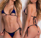 See-through one-piece bikini swimsuit set