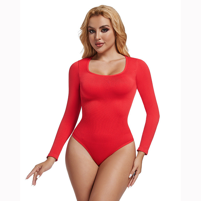 Seamless slimming dress set