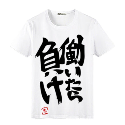 Short-sleeved T-shirts featuring anime for both men and women in the 2D world