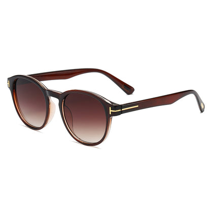 Fashionable T-shaped glasses