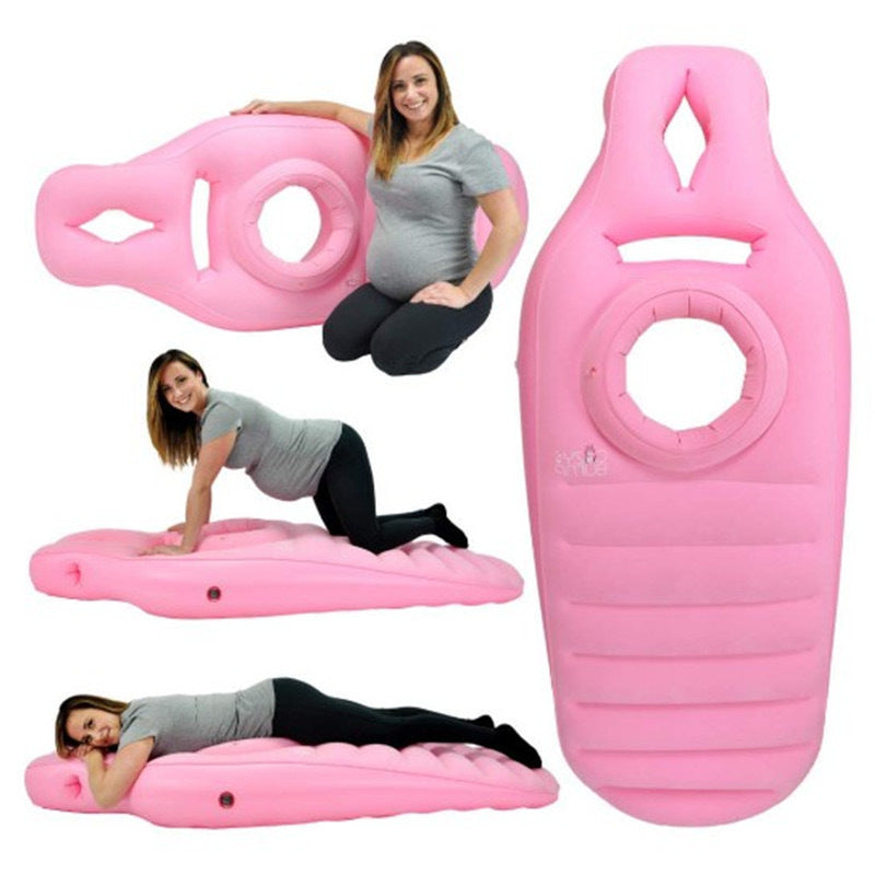 Inflatable PVC Maternity Mattress for Indoor and Outdoor Use