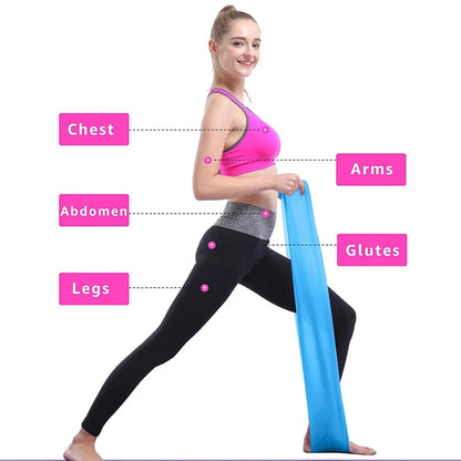 Hot Selling Resistance Thera Band Roll Theraband Custom Resistance Exercise Band Elastic Resistance Bands Custom