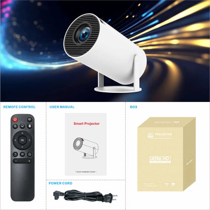 Short 3d Cinema Pocket Video Rechargeable Theater  7000 Model Wifi Android Mobile Projector Laser 4k