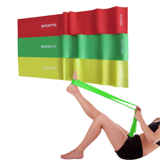 Sports Custom Logo Yoga Band Exercise Resistance Band Workout Fitness Theraband Banda Resistencia