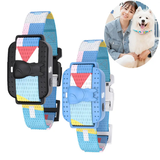 Dog Anti-barking Device Stop Dog Barking Personalized Colorful Dog training collar Wireless Training Equipment E-Collar 40% off