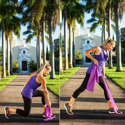 Danyang Zhenxing Theraband Resistance Band Stretch Bands with Custom logo Thera Band with logo Printing Rehabilitation