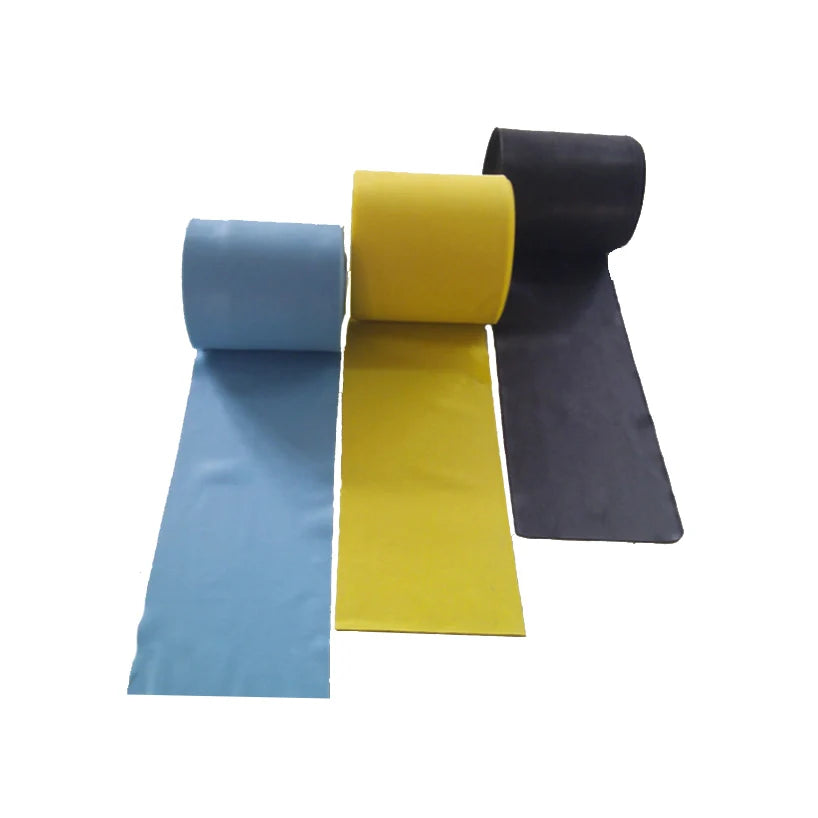 Custom Logo Stretch Flat Elastic Bands Theraband Roll Yoga Pilates Stretch Resistance Band