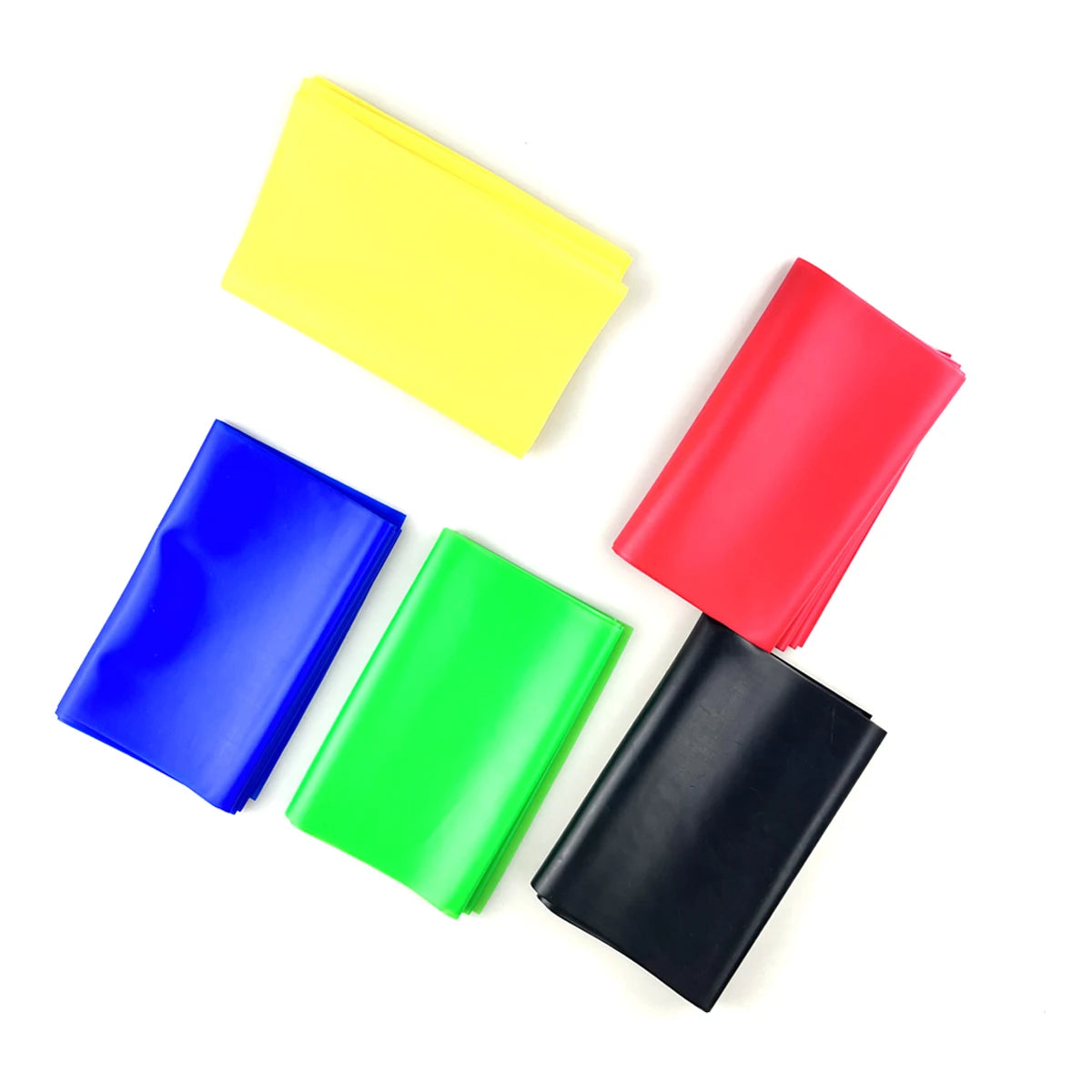 Yoga Stretch Elastic Bands Latex Theraband Fitness Workout Short Long Resistance Bands for Exercises