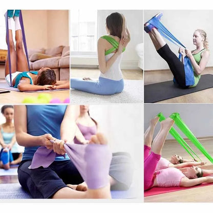 Long Lasting Yoga Fitness Exercise Latex/Tpe Theraband Elastic Resistance Band