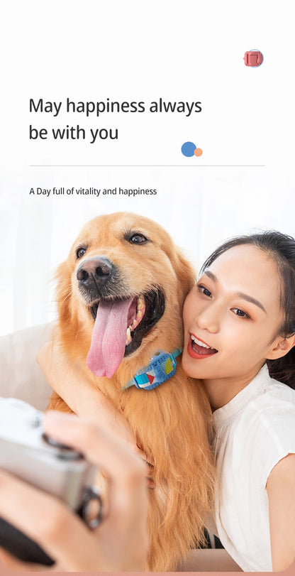 Dog Anti-barking Device Stop Dog Barking Personalized Colorful Dog training collar Wireless Training Equipment E-Collar 40% off