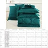 7-Piece Mattress Topper Comforter and Pillowcases Flat Sheet Set Premium Bedding for Comfort and Relaxation