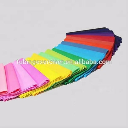 Hot Selling Resistance Thera Band Roll Theraband Custom Resistance Exercise Band Elastic Resistance Bands Custom