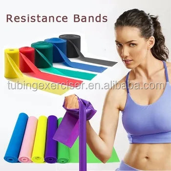 Hot Selling Resistance Thera Band Roll Theraband Custom Resistance Exercise Band Elastic Resistance Bands Custom