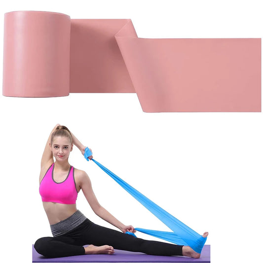Physical Therapy Yoga Pilates Rehab and Home Workout Non-Latex Elastic Resistance Bands Theraband