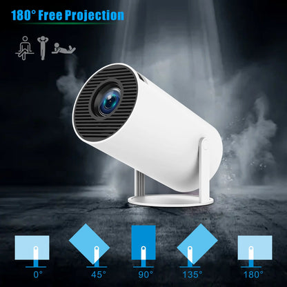 Short 3d Cinema Pocket Video Rechargeable Theater  7000 Model Wifi Android Mobile Projector Laser 4k