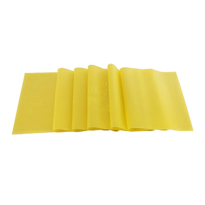 Light 1.5M Custom logo Yoga Elastic Stretching Band Exercise Rubber Resistance Band Workout Fitness Latex Free Theraband