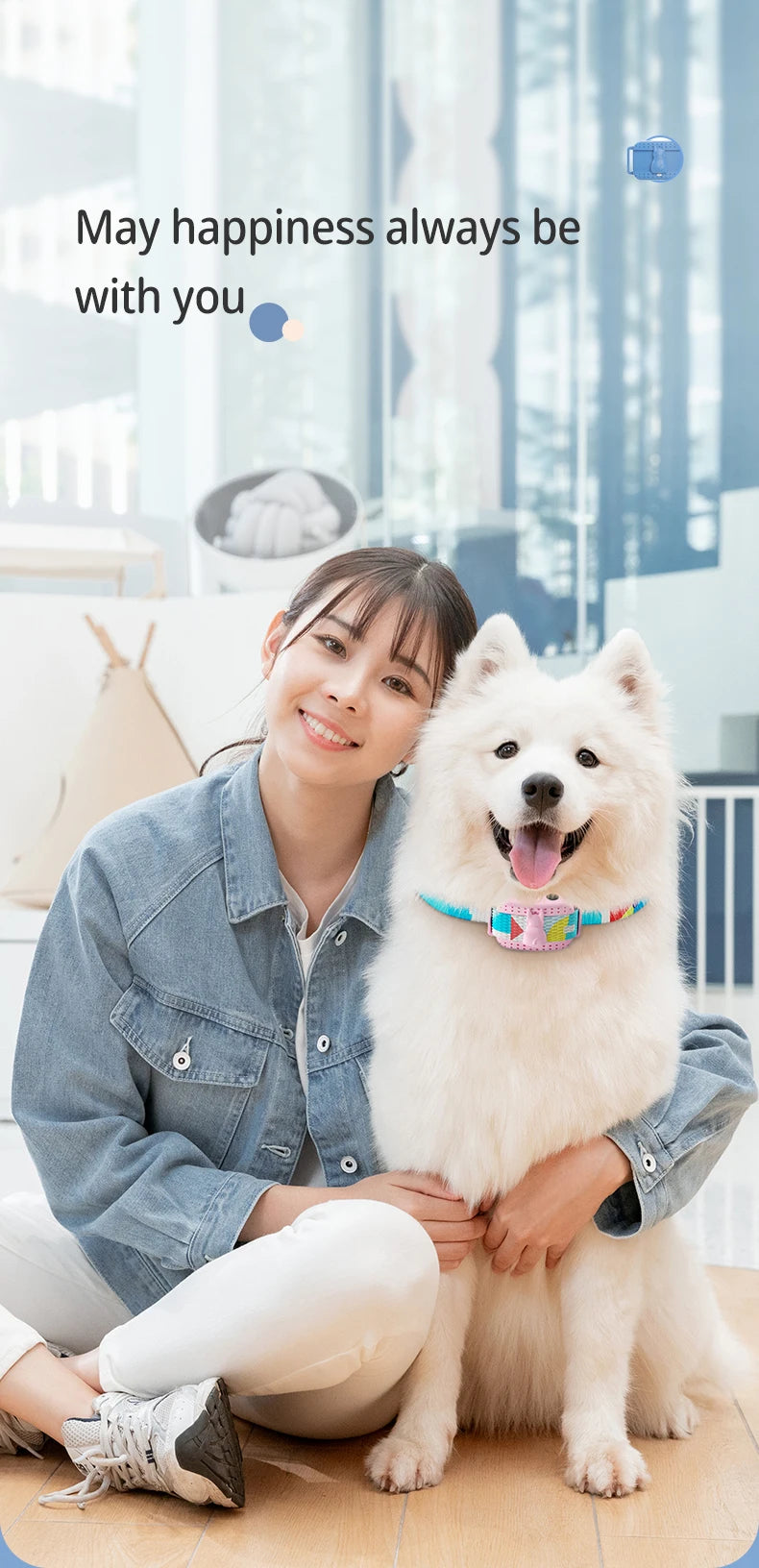 Dog Anti-barking Device Stop Dog Barking Personalized Colorful Dog training collar Wireless Training Equipment E-Collar 40% off