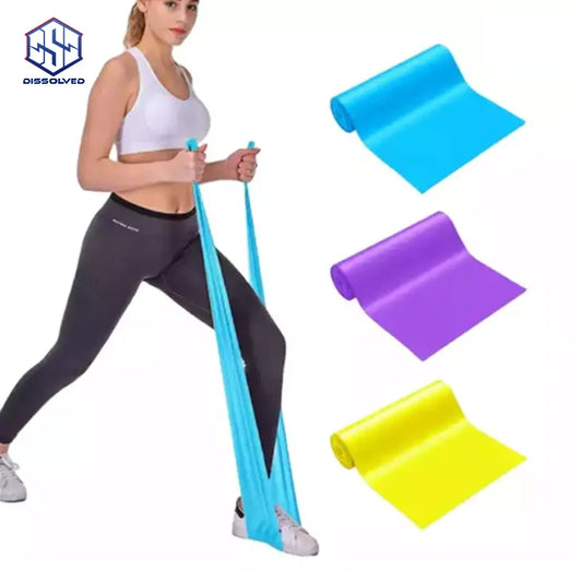 Long Lasting Yoga Fitness Exercise Latex/Tpe Theraband Elastic Resistance Band
