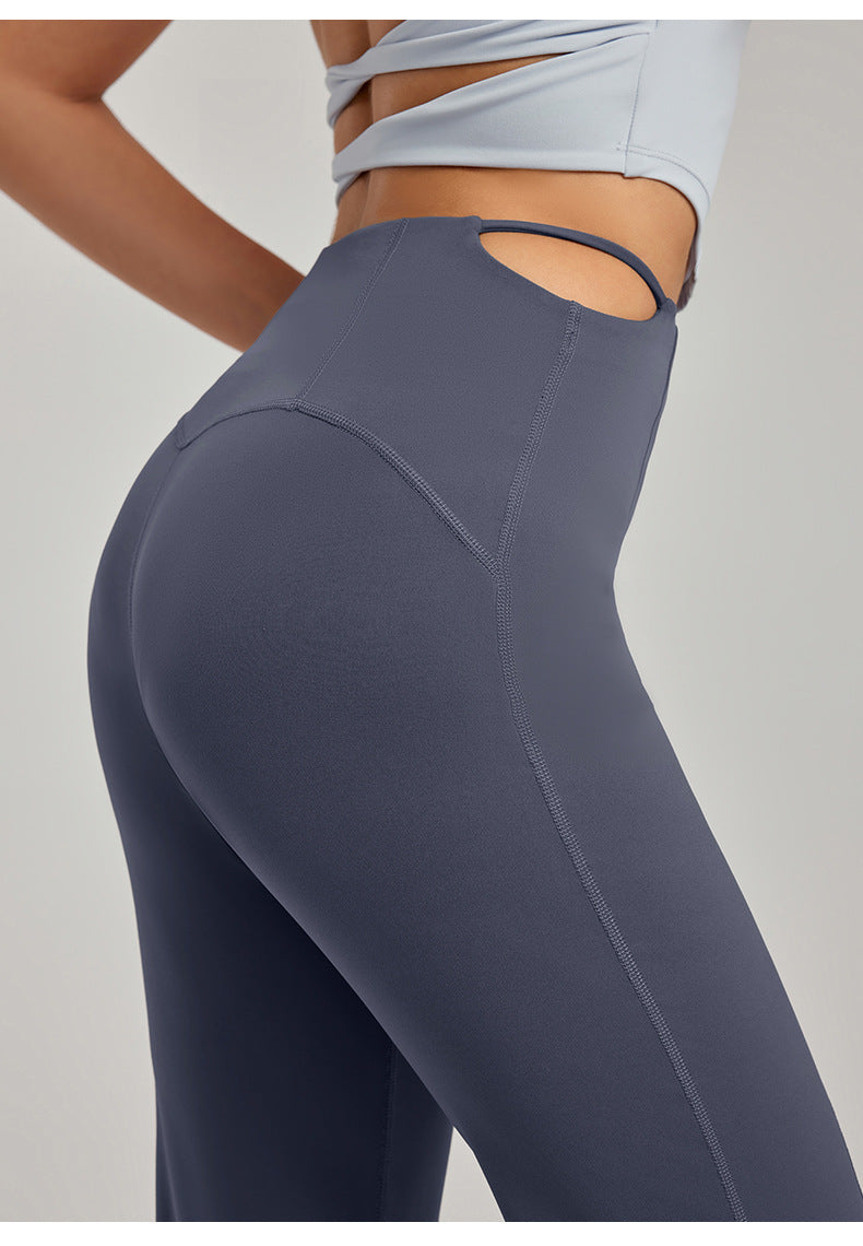 Yoga Pants for Women High Waisted Trousers Butt Lifting Flared Leggings Stretchy Gym Workout Pants  Pilates Woman clothing