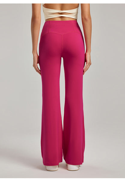 Yoga Pants for Women High Waisted Trousers Butt Lifting Flared Leggings Stretchy Gym Workout Pants  Pilates Woman clothing