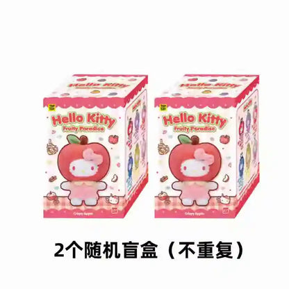 Genuine Hellokitty Fruity Paradise Series Blind Box Cute Vinyl Bag Pendant Doll Tide Play Toy Mystery Box Kids Birthday Gift