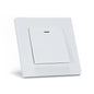 European standard 86*86mm rocker switch PC panel LED light switch One switch single control double control wall switch CE Rohs
