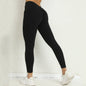 Yoga Pants Women V Back Leggings High Waist Gym Pants Female Push Up Sport Fitness Joggings Workout Scrunch Butt Sports Leggings