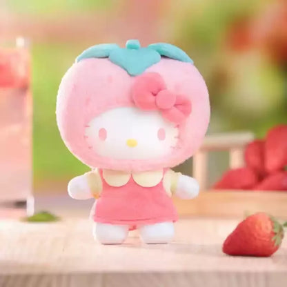 Genuine Hellokitty Fruity Paradise Series Blind Box Cute Vinyl Bag Pendant Doll Tide Play Toy Mystery Box Kids Birthday Gift