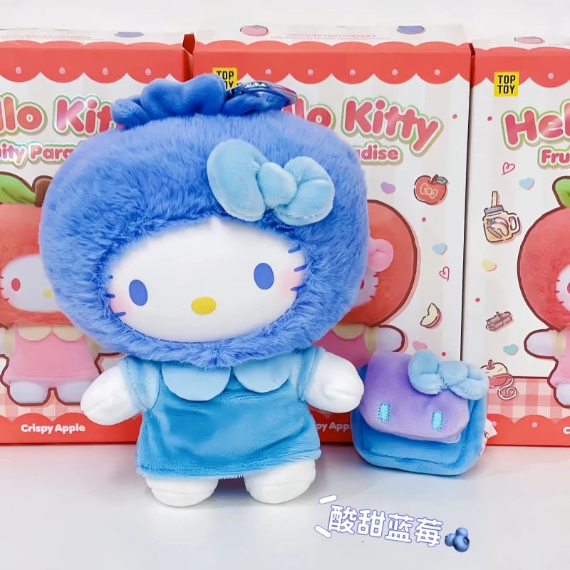 Genuine Hellokitty Fruity Paradise Series Blind Box Cute Vinyl Bag Pendant Doll Tide Play Toy Mystery Box Kids Birthday Gift