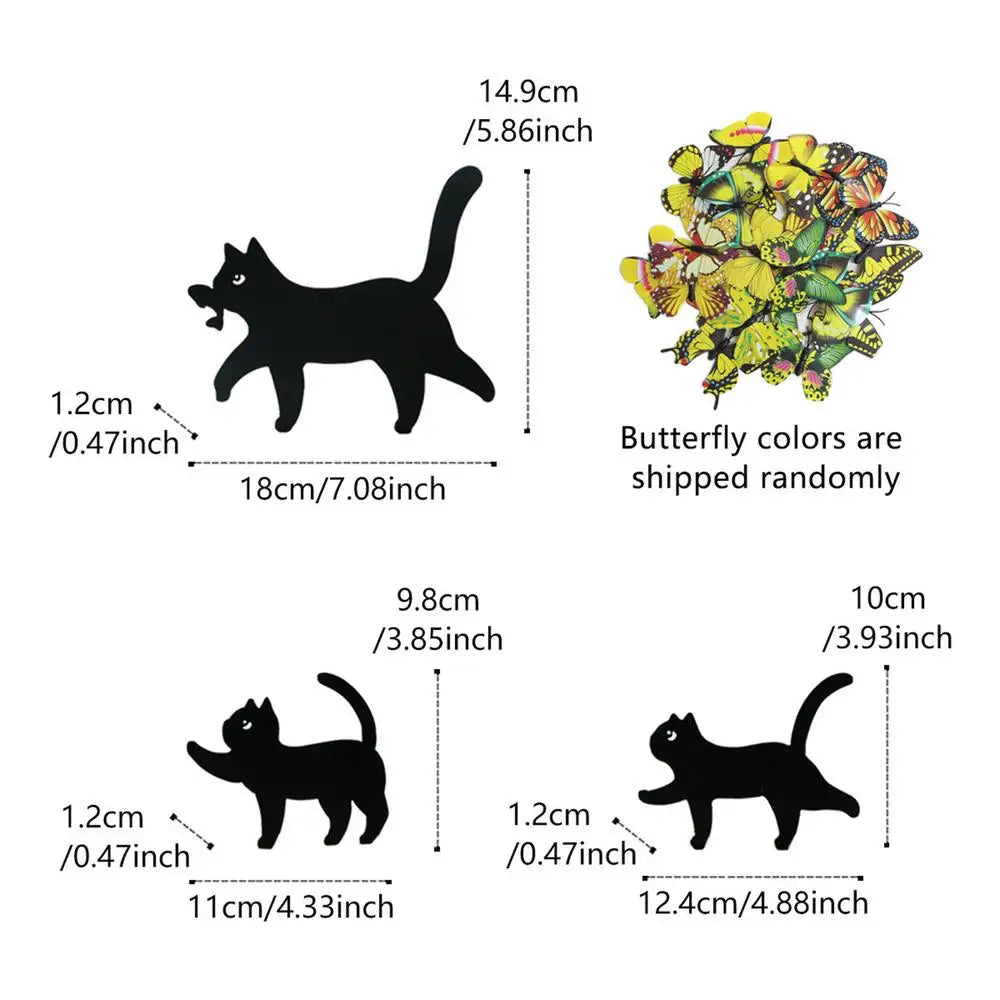 Cat Garden Decor Cat Outdoor Statue Animal Garden Ornaments Cute Lawn Ornaments Home Furnishing Decoration For Courtyards