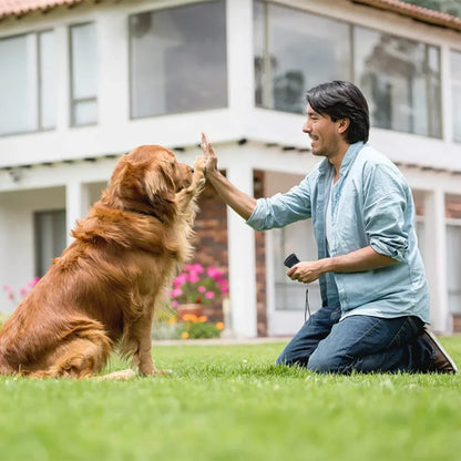 Dog Repeller Anti Barking Stop Bark Training Device Outdoor LED Ultrasonic Pet Trainer Repellents Whistle with Flash Light Dogs
