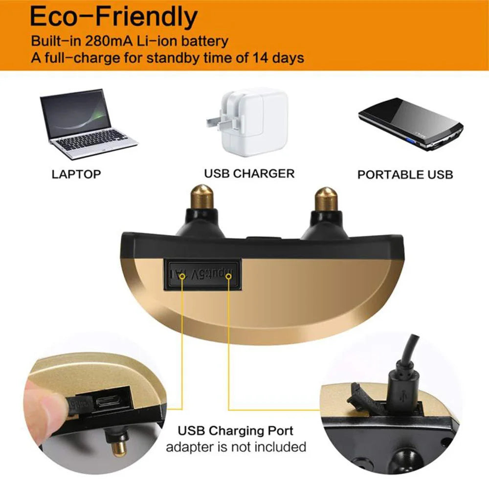 Dog Collar Anti Bark Control proof Rechargeable Anti Barking For Dogs Training Collars